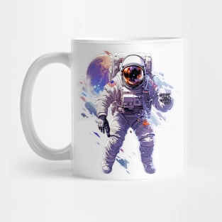 Astronaut Spaceman Voyage Discovery Mug